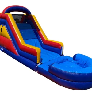 12' Dual Lane Slide With Removable Pool