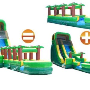 18' Palm Tree Screamer Slide - Slip n Splash