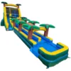 19' 2-Lane Palm Tree Screamer Slide - Slip n Splash