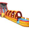 19' 2-Lane Volcano Screamer Slide - Slip n Splash